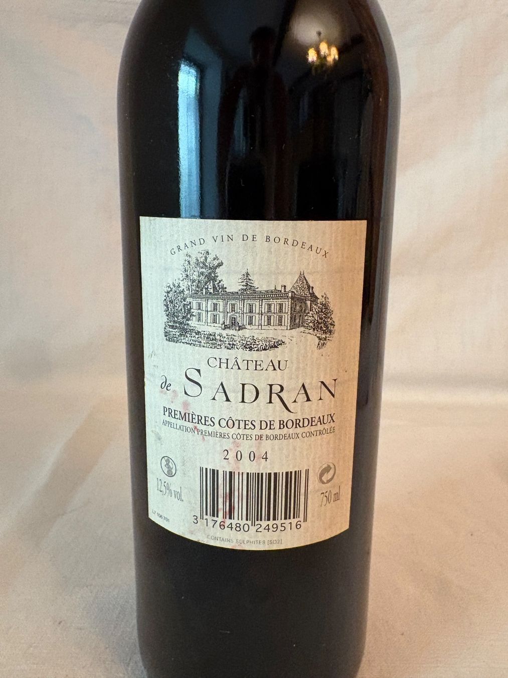 Vino: Château Sadran 2004 – Usato da Vers-chez-Perrin venduto da David.23 1