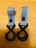 Kinderwagenbefestigung Hacken hellblau