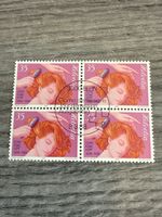 Schweizer Briefmarken 1988 - Viererblock mit Stempel!