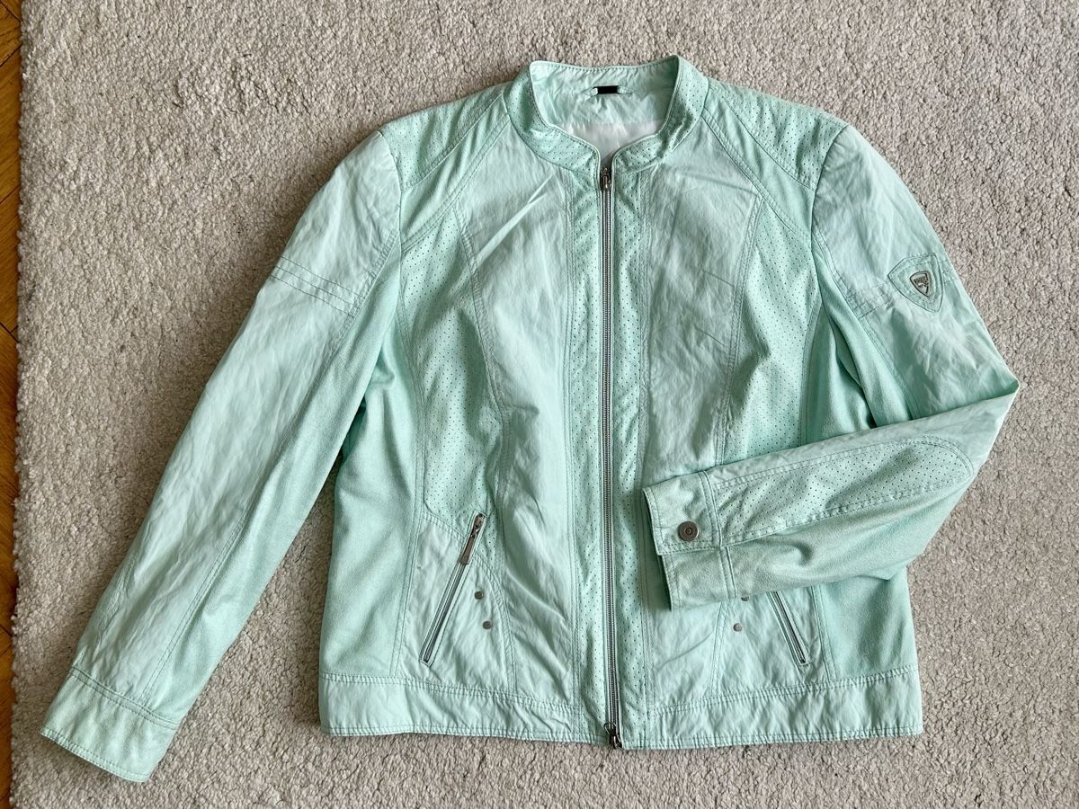 Giacche: Lebek Spring Jacket, Size 42, Mint green - Lightweight! – Usato da Genève venduto da NipponiaNippon 1