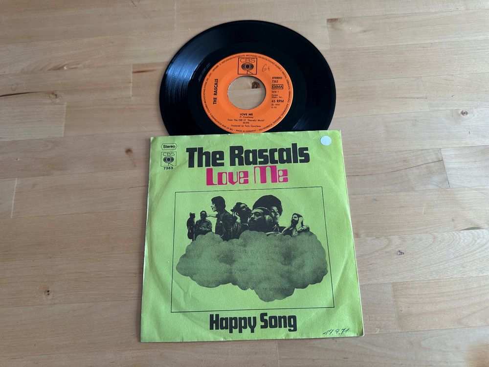 THE RASCALS YOUNG rare Single Love me Kult Top Hit 70's (Gebraucht) in ...