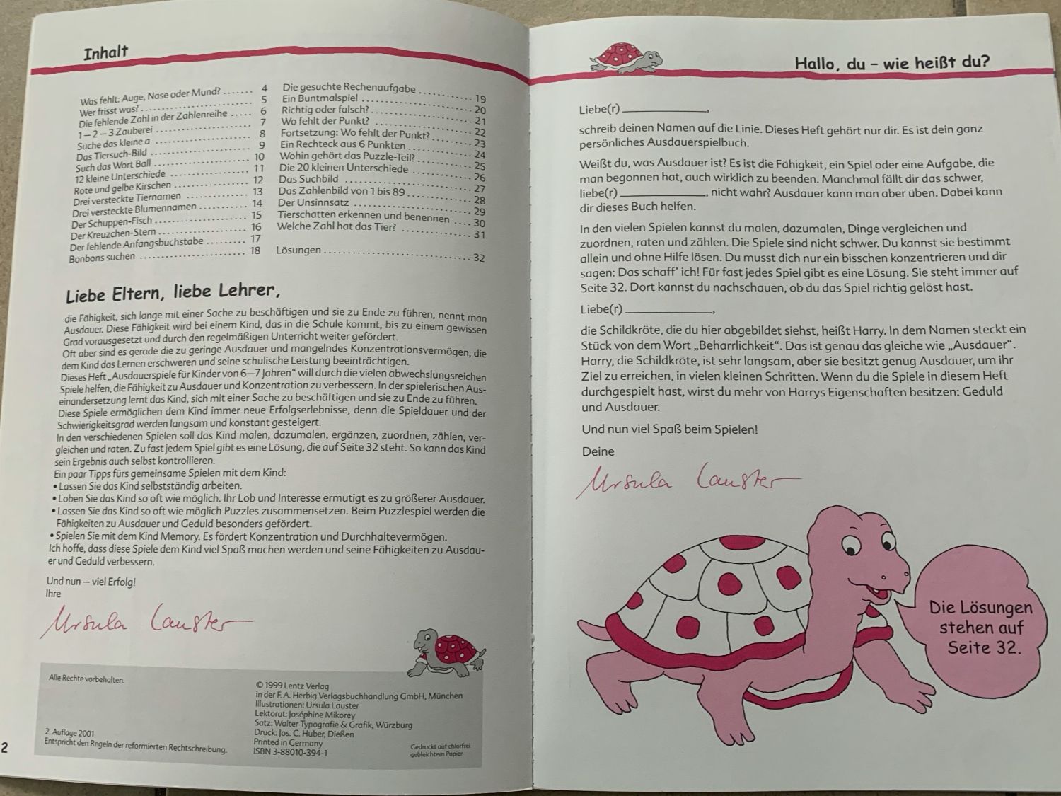Libri: AUSDAUERSPIELE – Nuovo (secondo la descrizione) da Brugg AG venduto da olamim 1