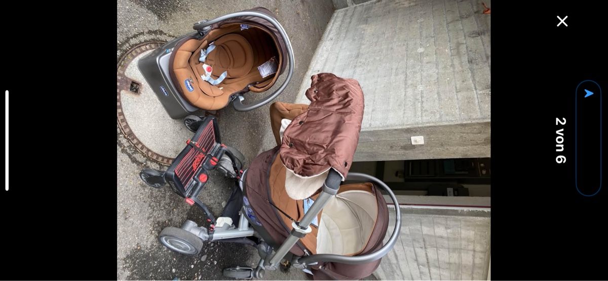 Poussette: Kinder wagen – D'occasion à Wetzikon ZH par Veranora