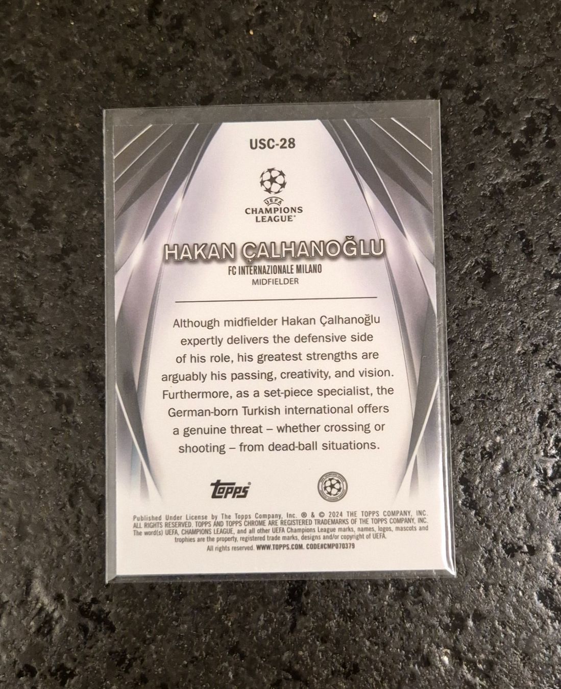 Topps Carte collezionabili: Hakan Calhanoglu - Inter Milan - Topps – Nuovo (secondo la descrizione) da Burg AG venduto da Danoe 1