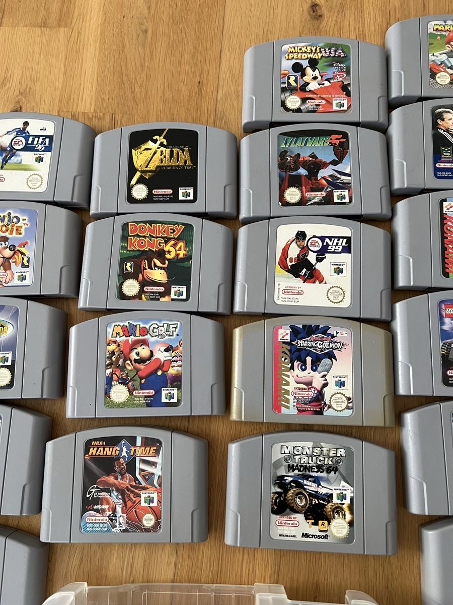 Nintendo Konsolen: Nintendo 64 Konsole mit 31 Spiele + 2 Controller! – Gebraucht aus Stäfa von PatrickOO7 7