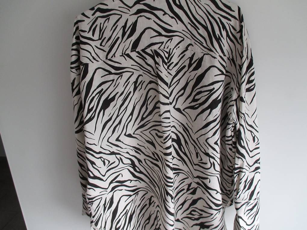 Blusen: Bluse Zebramuster, schwarz/beige, Gr.36-40 Oversize - NEU – Neu (gemäss Beschreibung) aus glattfelden von carlo046 3