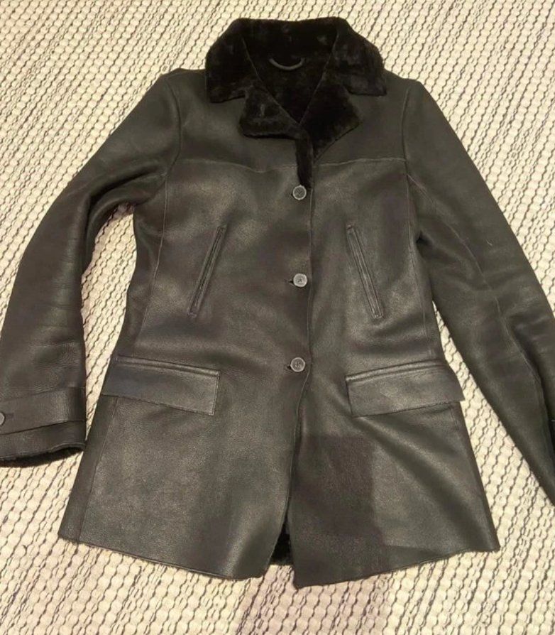 Jil Sander Cappotti: Jil Sander Ledermantel mit Fell – Usato da Basel venduto da ele_j688 7