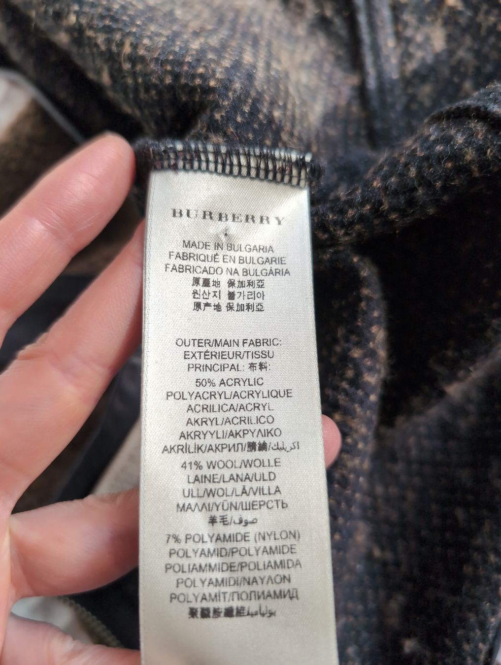 Burberry Vestiti: Burberry Wool Dress UK 8 – Nuovo (secondo la descrizione) da Glis venduto da livespringly 9