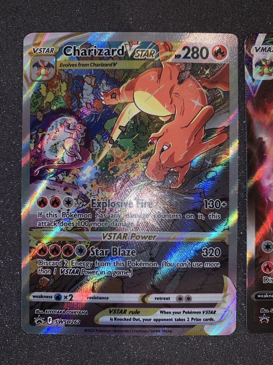 Pokémon Carte collezionabili: Charizard V STAR SWSH262 +VMAX +V.  – Usato da Bironico venduto da ars_z6lb 1