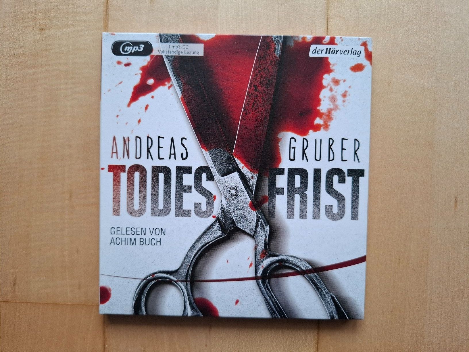 Audiolibri: Hörbuch: Andreas Gruber "Todesfrist" – Nuovo e nell'imballaggio originale da Liebefeld venduto da Fireball85