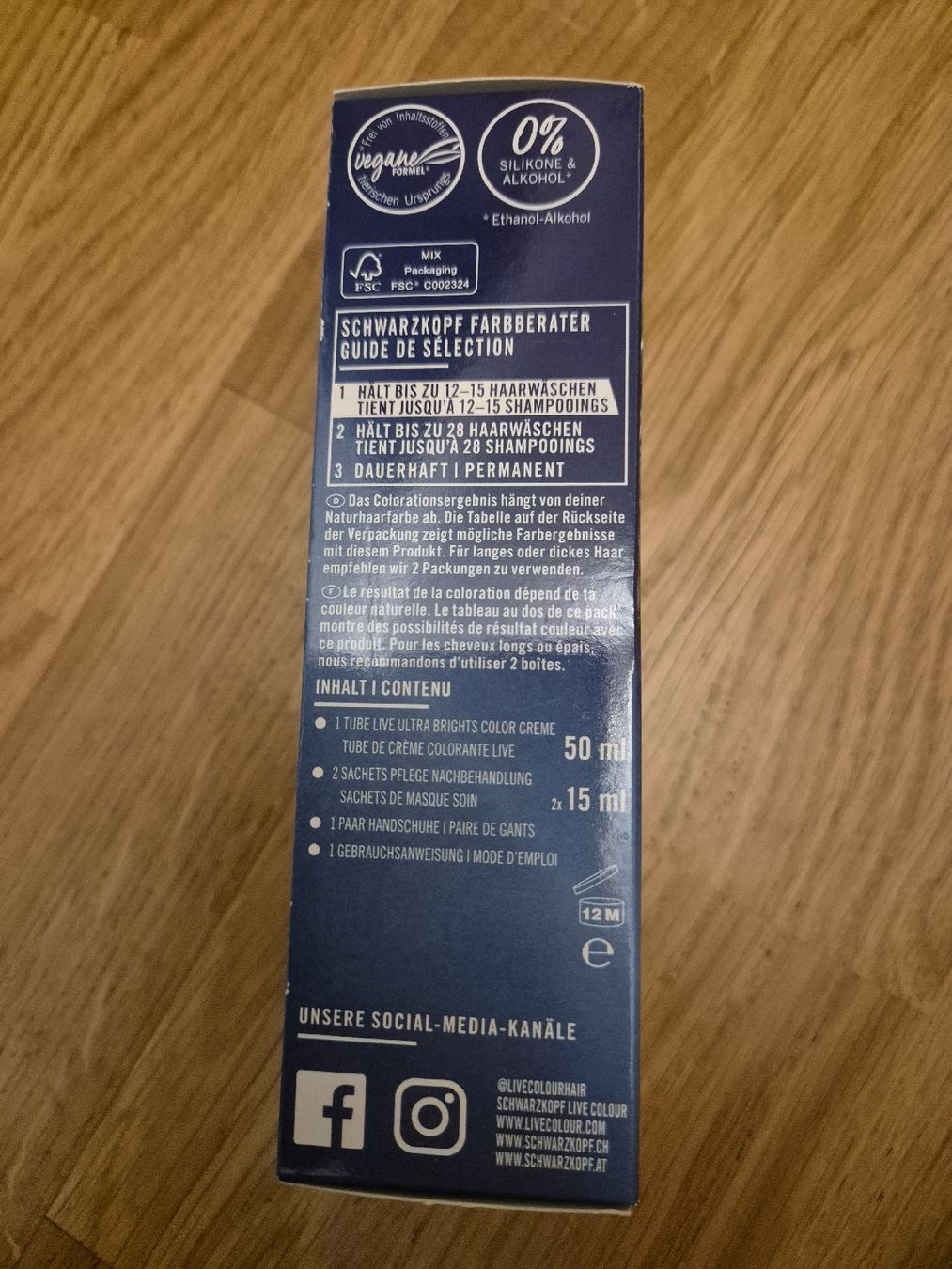 Färbemittel: Live/ Schwarzkopf Silver – Neu und originalverpackt aus Greifensee von Angela120 2