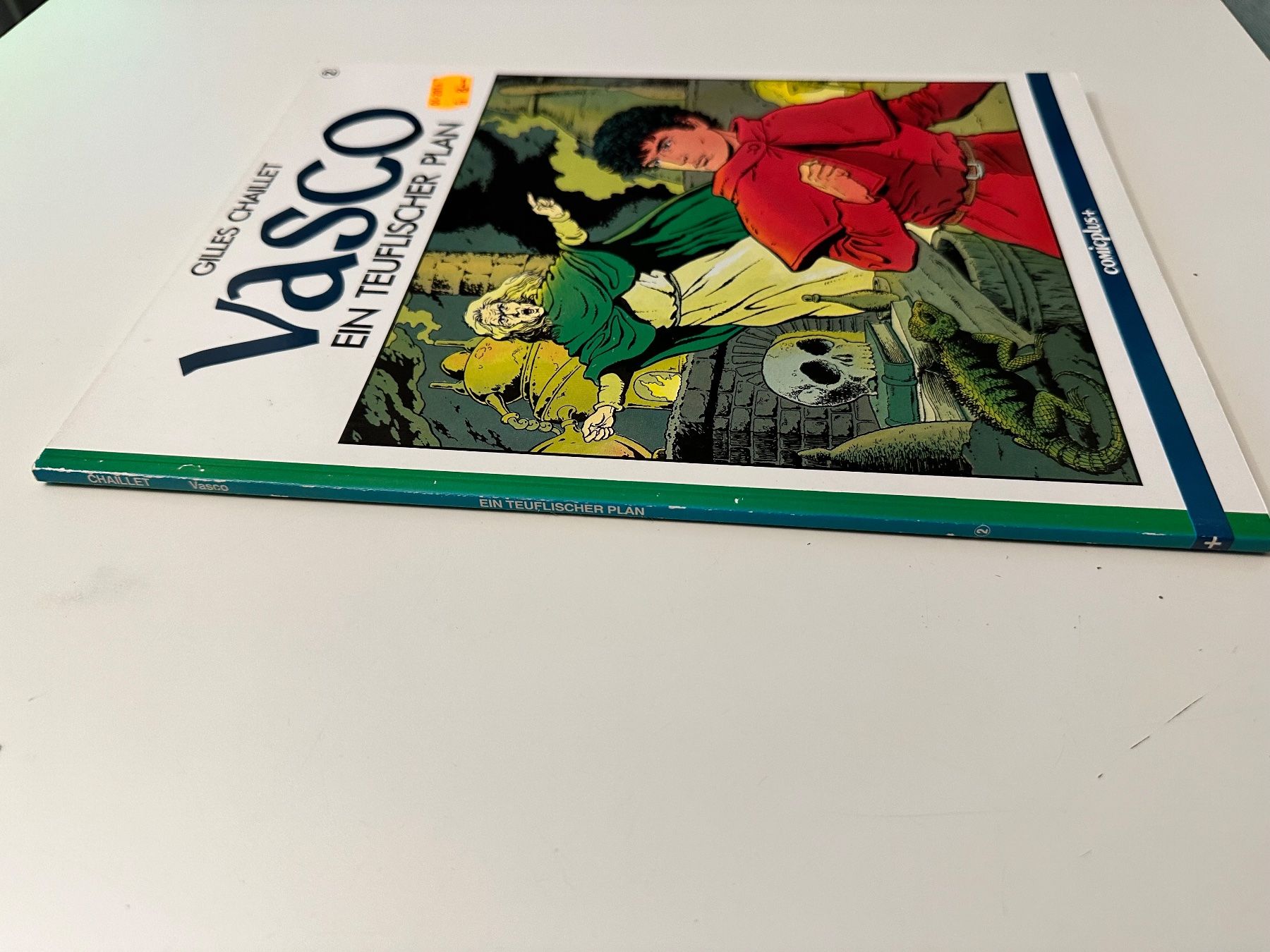 Fumetti: VASCO BAND 2 - EIN TEUFLISCHER PLAN - GILLES CHAILLET – Usato da Münsingen venduto da Ganjam 1