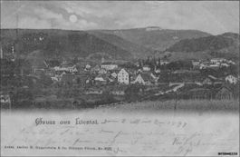 Liestal BL // 1899 Gruss aus Liestal