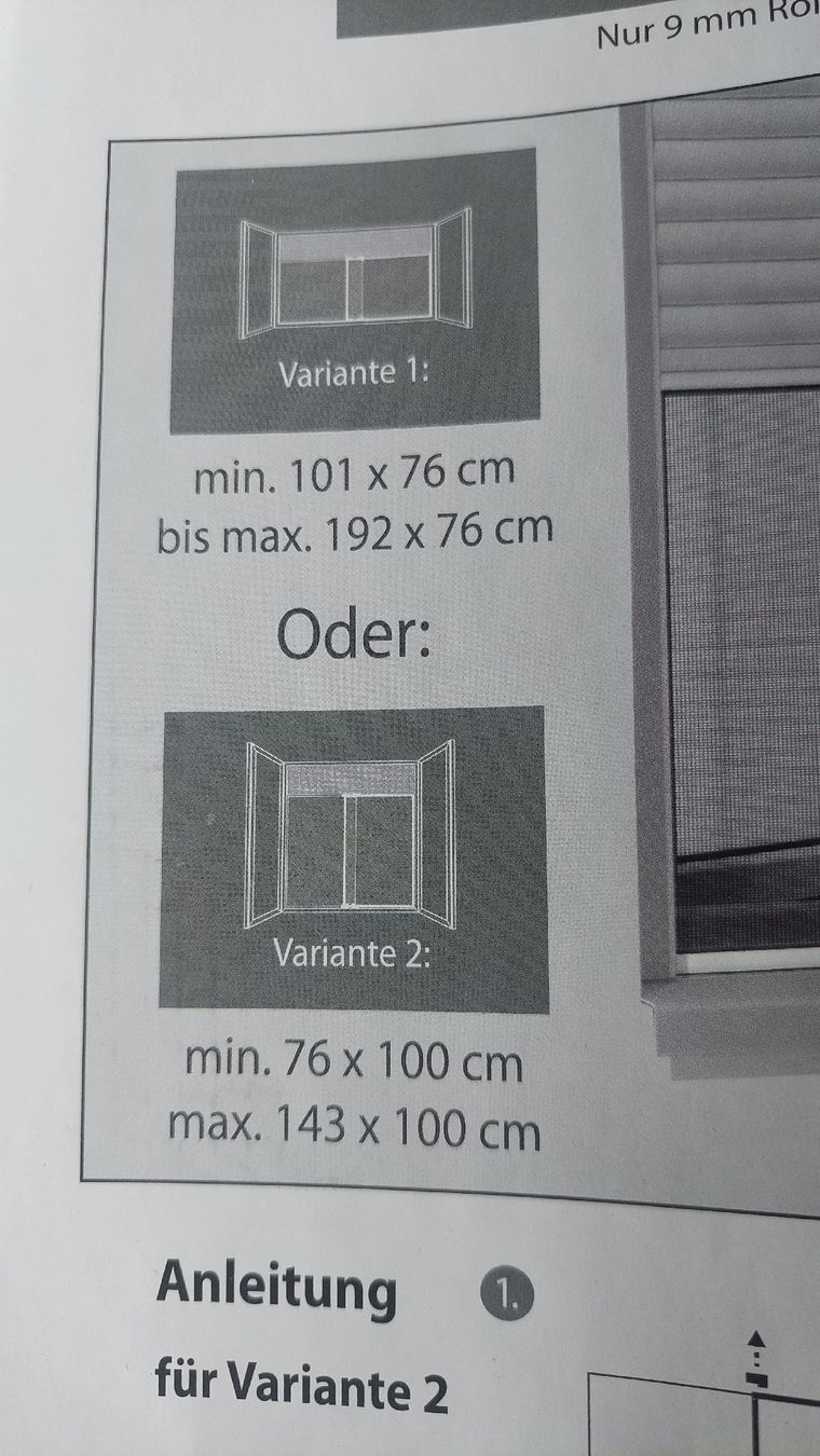Autres articles pour la maison: Însektenschutz mit Schiebefunktion.Vertikal od.Horizontal – Neuf avec emballage d'origine à Basel par O-MEGA 4