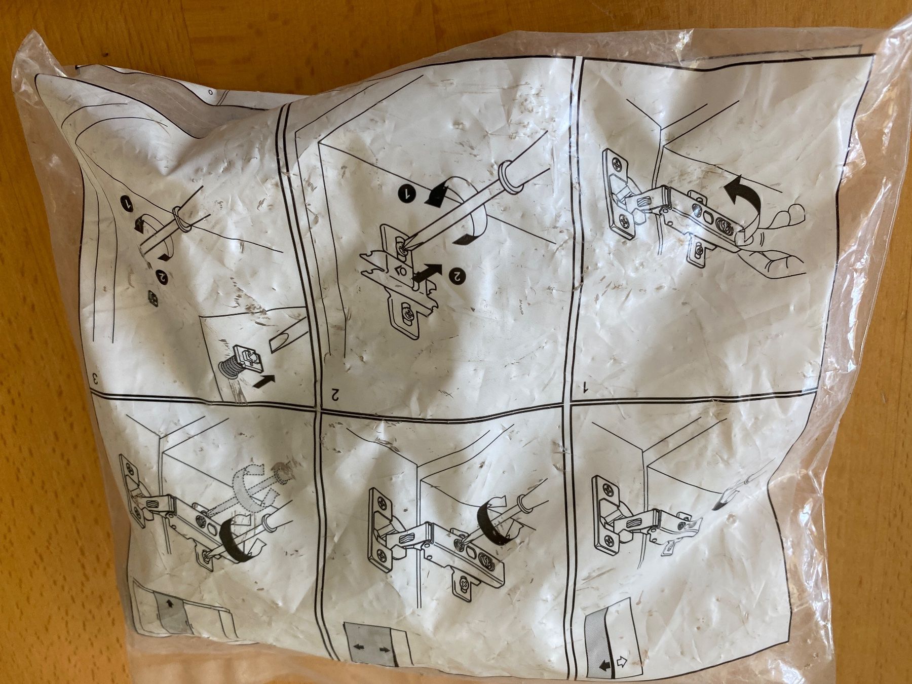 Altro in Decorazioni & Accessori: IKEA Komplett-Scharmiere 6 Stück – Nuovo (secondo la descrizione) da Mülligen venduto da Flockenstiel 2