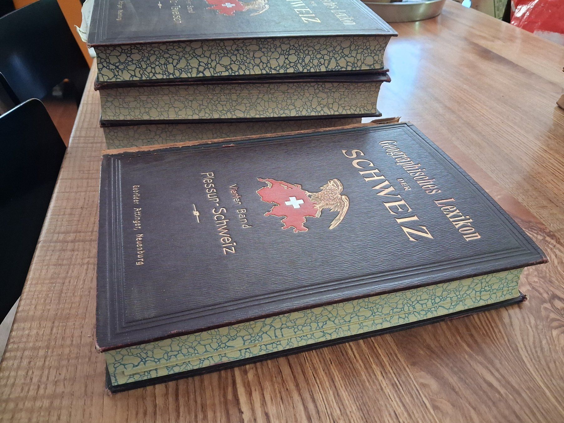 Libri: Geographisches Lexikon der Schweiz (4 Bände) – Usato da St-Blaise venduto da Mogul0 1