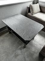 Loungetisch/Gartentisch (Granitplatte) 