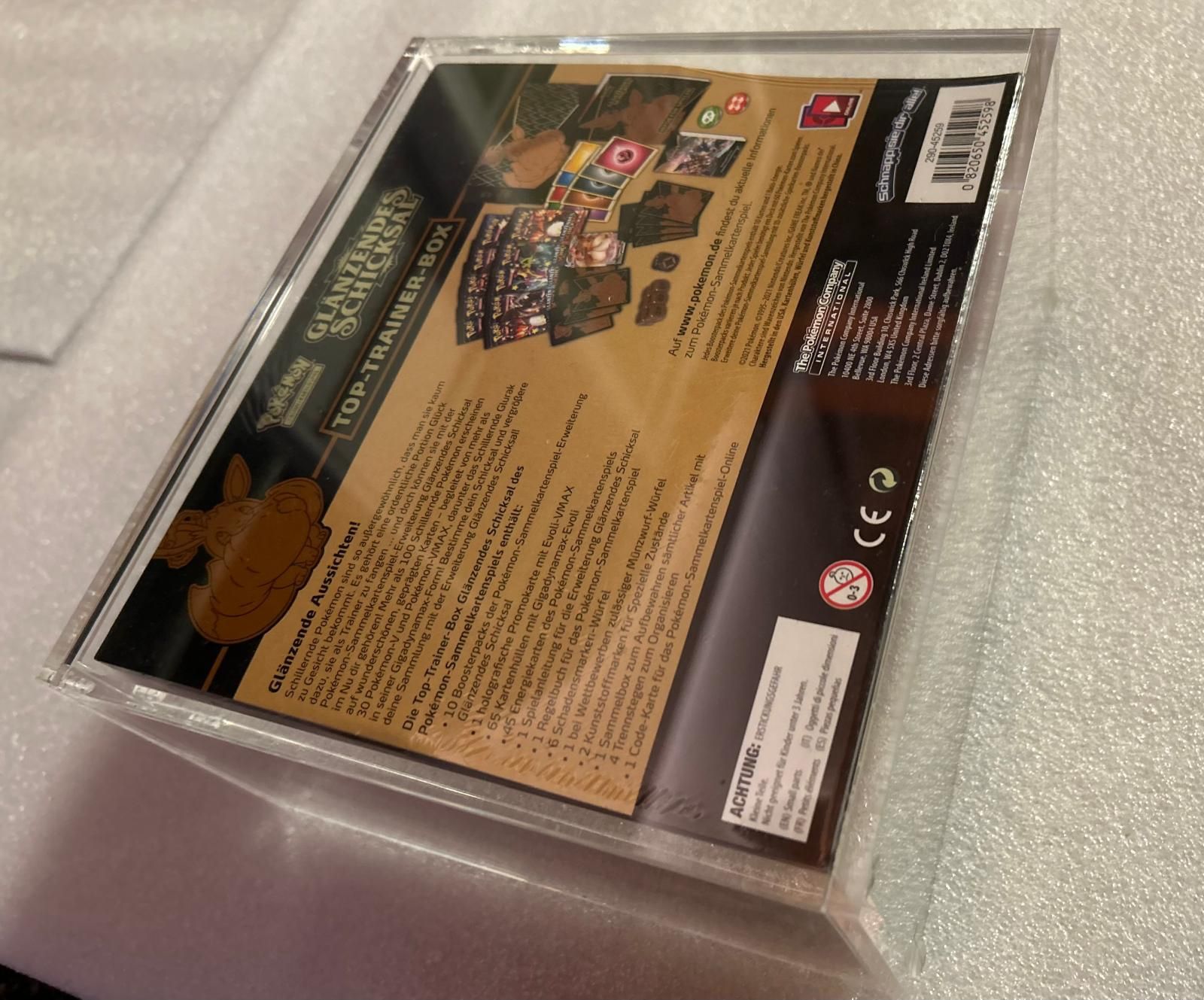 Pokémon Carte collezionabili: Pokémon Glänzendes Schicksal ETB DE inkl Acryl Case – Nuovo e nell'imballaggio originale da Wildhaus venduto da collectony 1