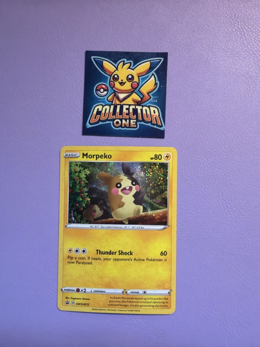 Pokémon Carte collezionabili: Pokemon Morpeko Holo Promo 2020 – Nuovo (secondo la descrizione) da Lommiswil venduto da CollectorOne