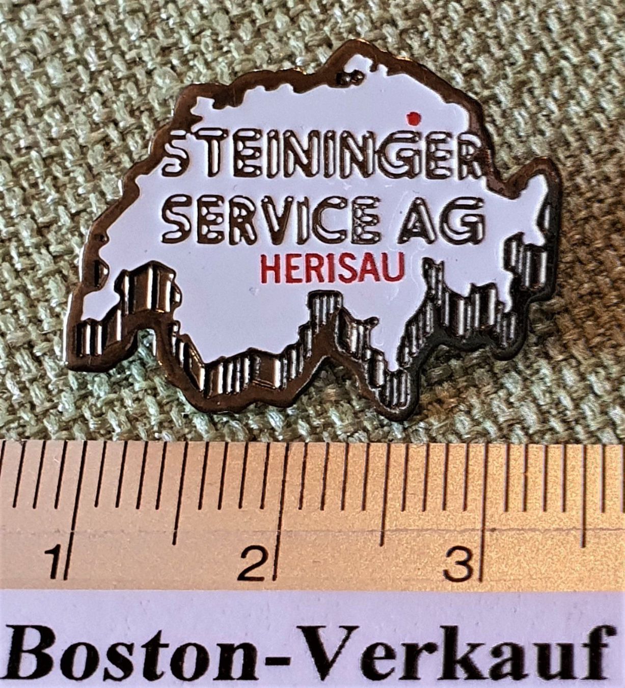 Placchette & Badge: D479 - Pin Schweiz Herisau Steininger AG – Usato da Reinach BL venduto da Boston-Verkauf 1