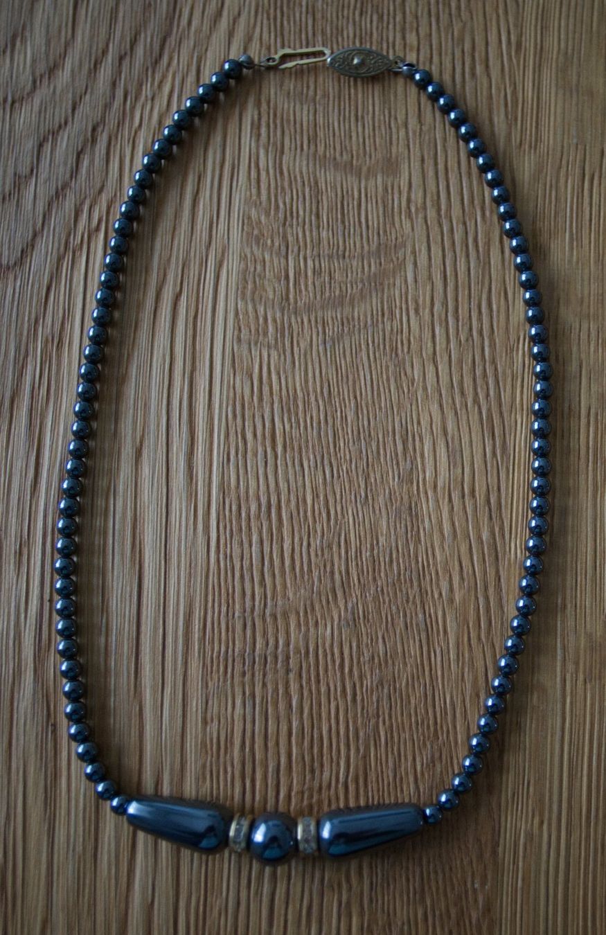 Catenine: Hermatite Halskette – Usato da Basel venduto da Verkauf_Aral
