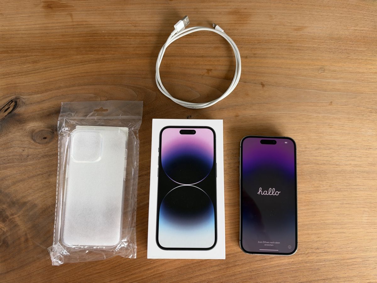 Apple Handys / Smartphones: iPhone 14 Pro, 128GB, Deep Purple – Gebraucht aus Gwatt (Thun) von fab_d7c2