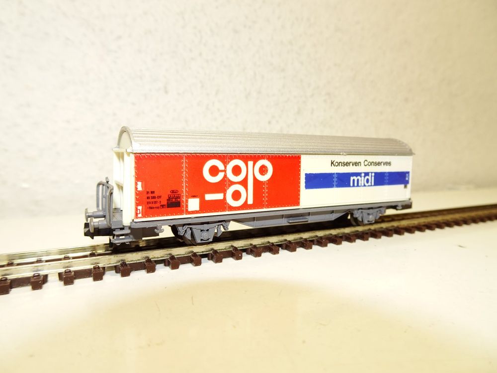 4 conteneurs AWM de la firme Railcare Coop (Roco, Märklin) (D'occasion) à Yverdon-les-Bains pour CHF 90 – avec livraison | Acheter sur