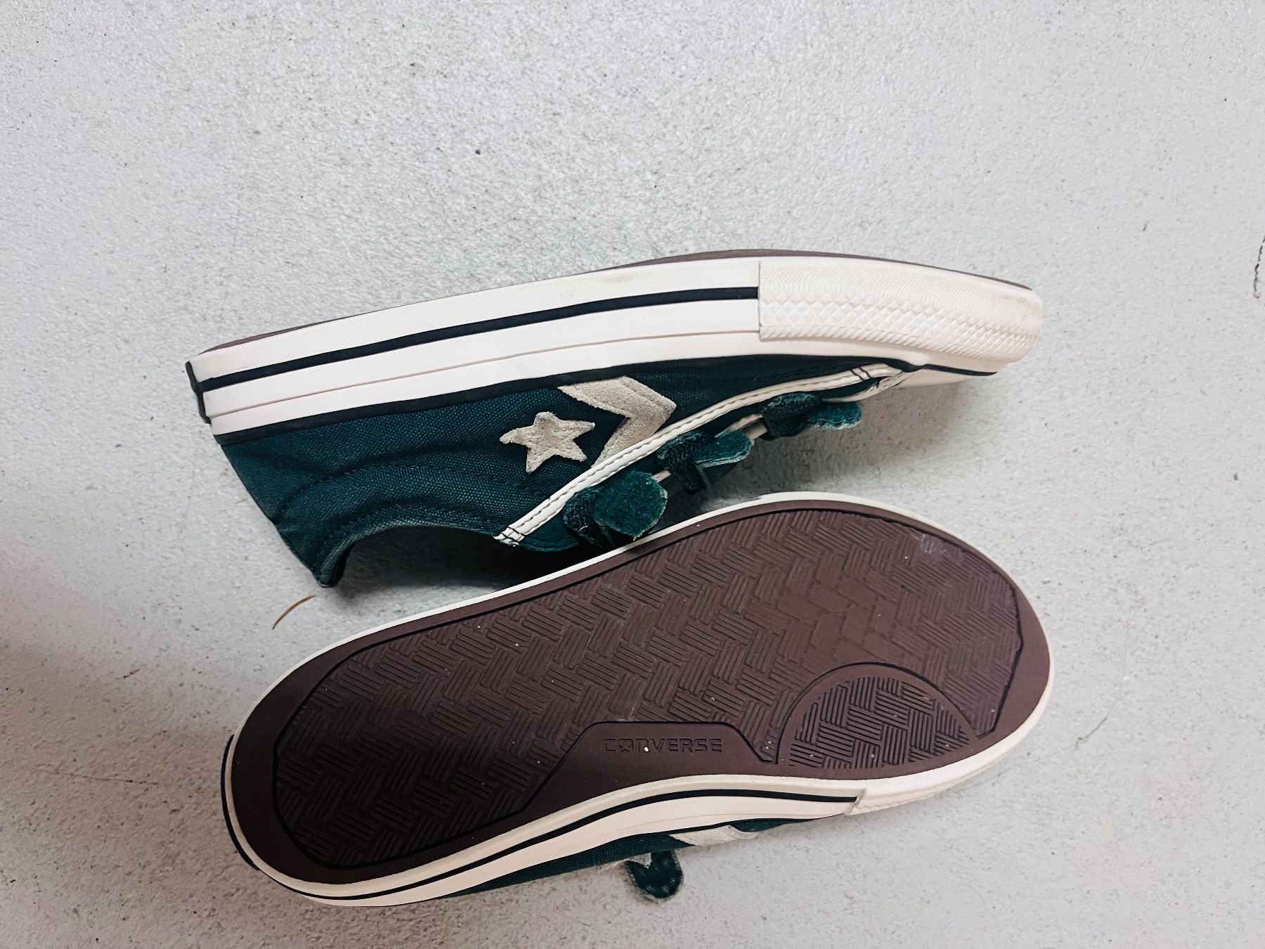 Converse Scarpe da uomo: Converse Gr. 35 Farbe Grün – Usato da Hirzel venduto da smunoz 1