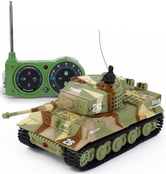 Kit di modellismo & Modellini statici: THE ARMOR CORPS RC Remote Control TANK 1:72 Tiger - Panzer – Nuovo e nell'imballaggio originale da Langnau am Albis venduto da Zauberw 2