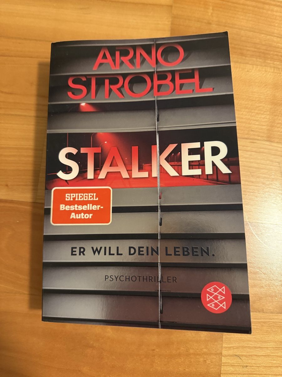Libri: Arno Strobel "Stalker" Psychothriller – Usato da Lachen SZ venduto da ali_5xw5