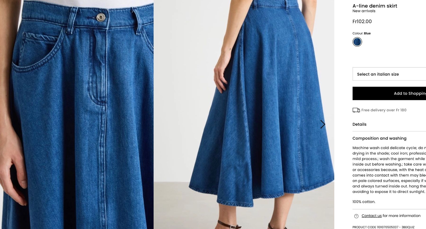 Max Mara Gonne: MAX MARA (Intrend) Jeans-Rock Gr. 40 – Nuovo (secondo la descrizione) da Zofingen venduto da NEOLO 7