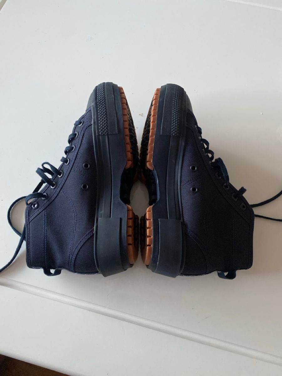 Adidas Scarpe da donna: Adidas Wanderschuhe Grösse 40 Dunkelblau Canvas Schuhe – Nuovo e nell'imballaggio originale da Läufelfingen venduto da Alles_Garantie 3