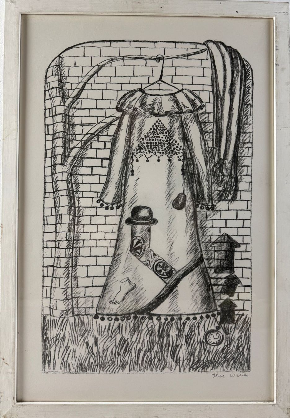 Grafiken & Lithographien: Ilse Weber (1908–1984) Lithographie Handsigniert – Gebraucht aus Schaffhausen von