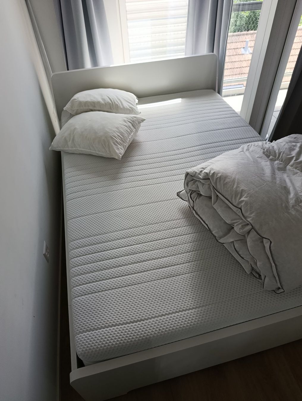 Ikea Materassi: Letto matrimoniale e materasso – Nuovo (secondo la descrizione) da Basel venduto da cas_9pc5 1