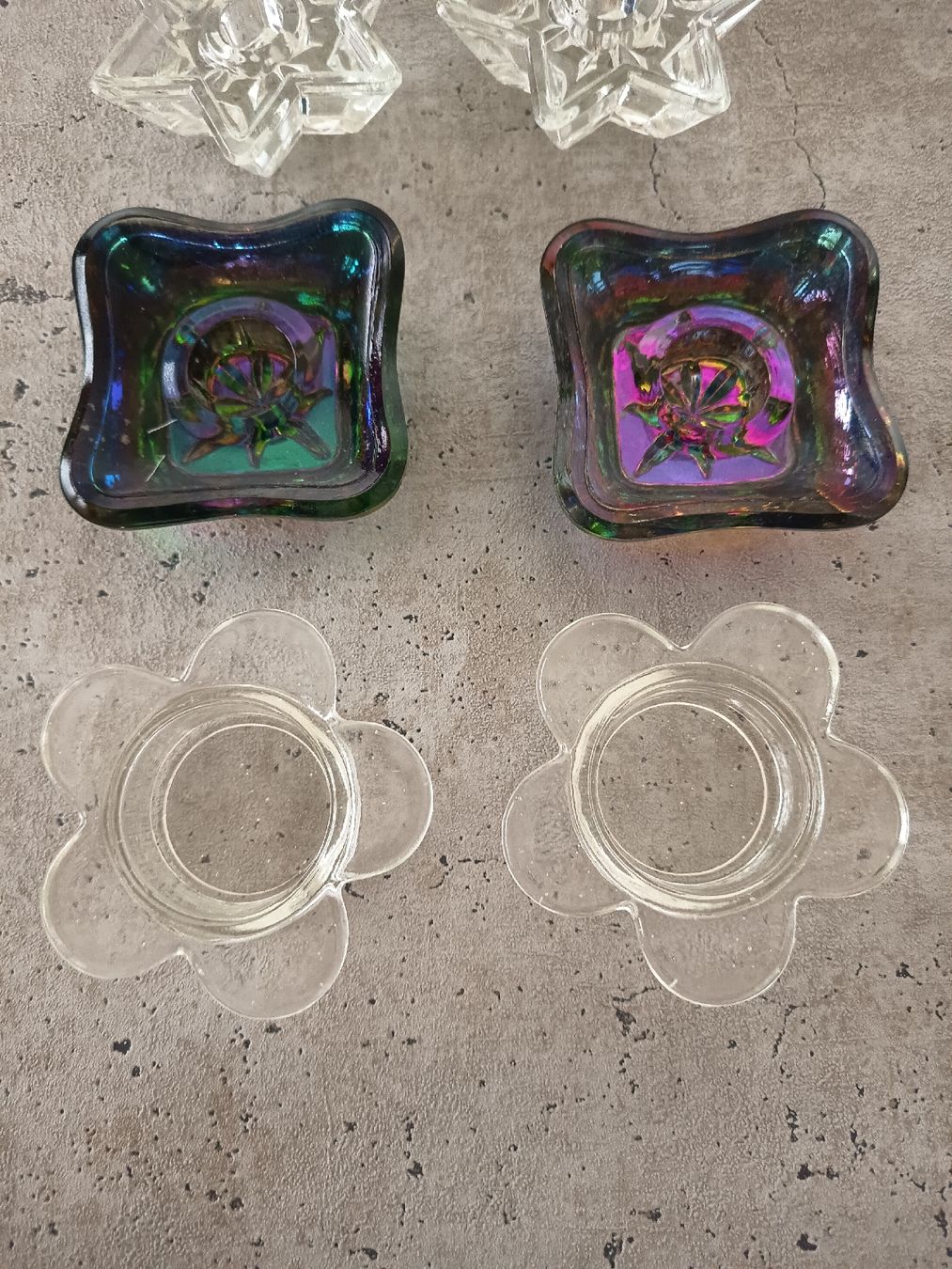 Gläser: Mini Kerzenhalter Glas 6 Stück  – Gebraucht aus Wangen b. Olten von crea_look 1
