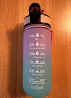Trinkflasche 500ml mit Zeitmarkierung