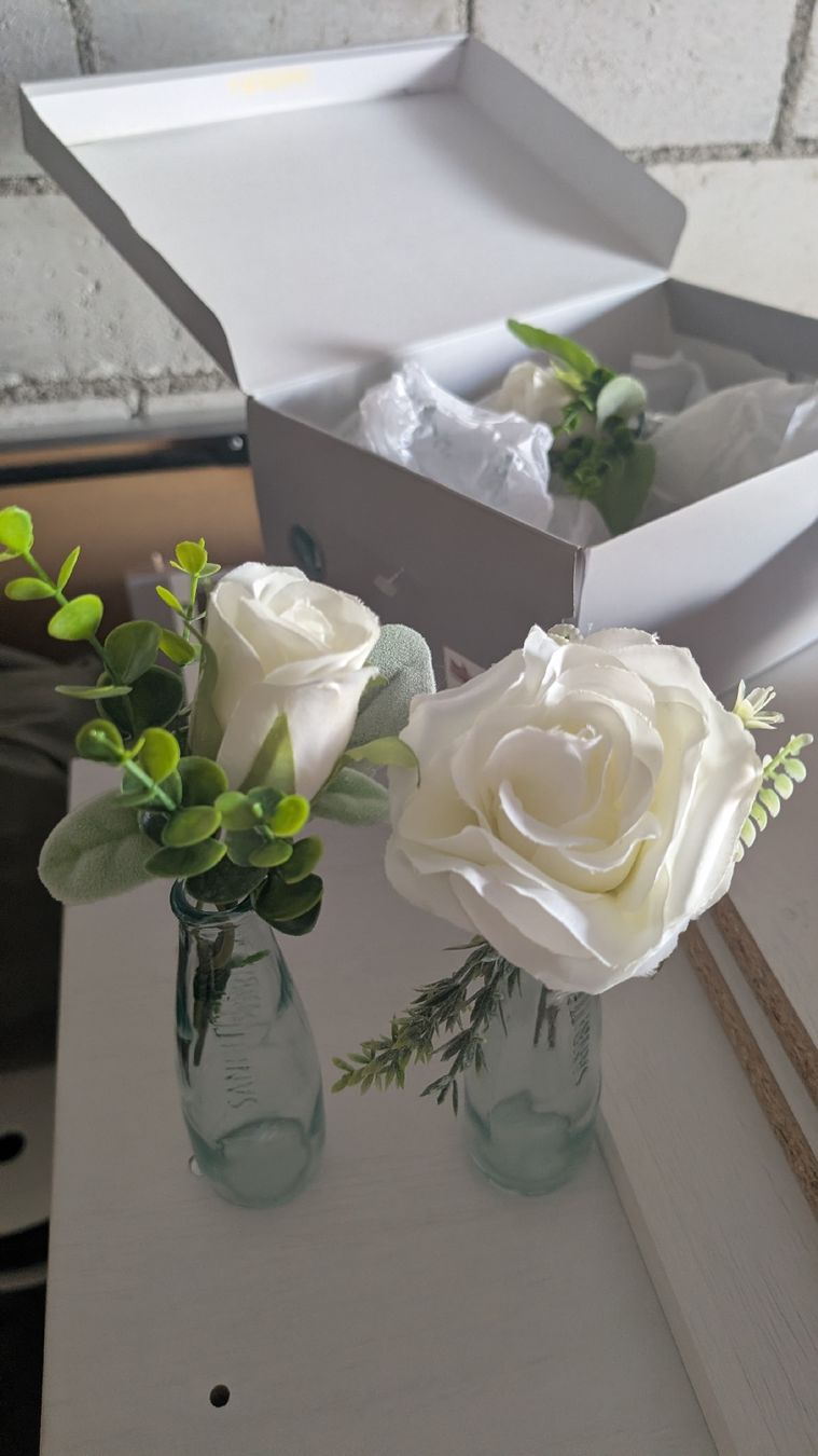Toutes les décorations: 7 Gläser mit Blumen – D'occasion à Bremgarten AG par Tabea1108