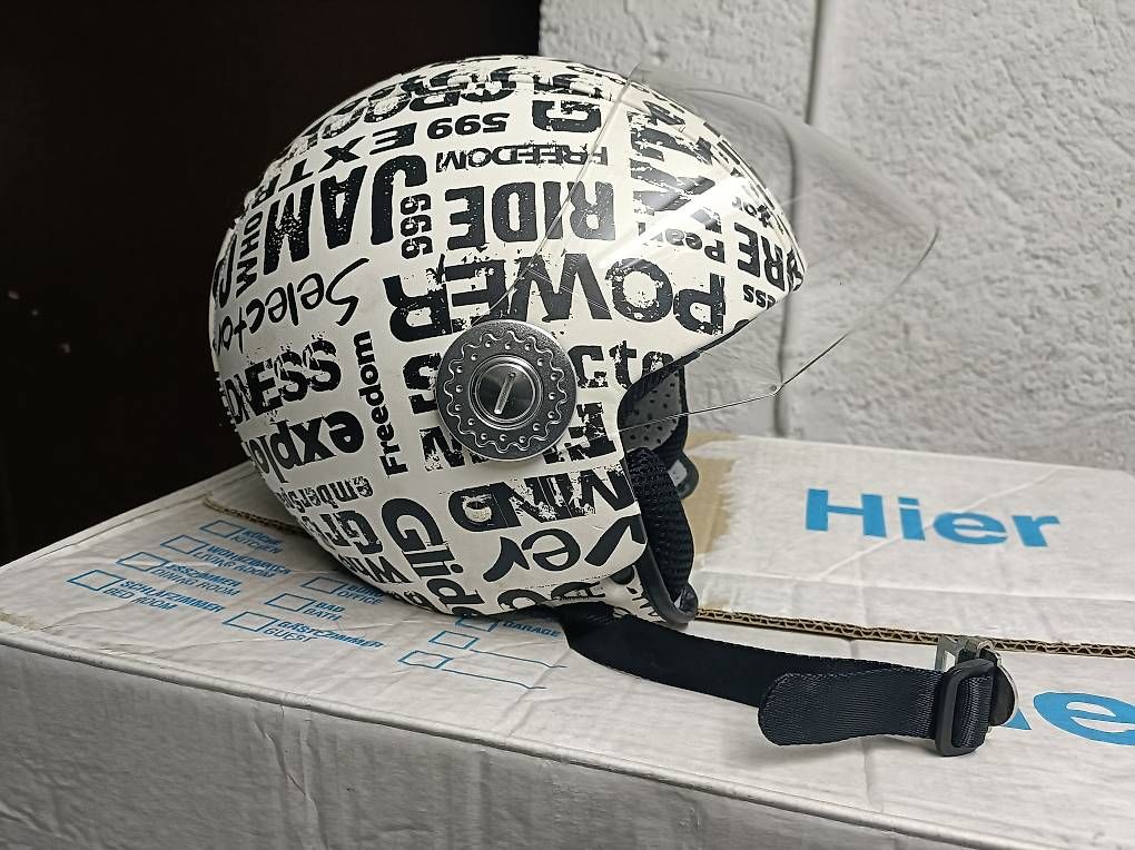 Helme & Visiere: Lardini Limited Edition Jethelm mit Visier  – Gebraucht aus Steckborn von AusbilderLoretzGmbH 3