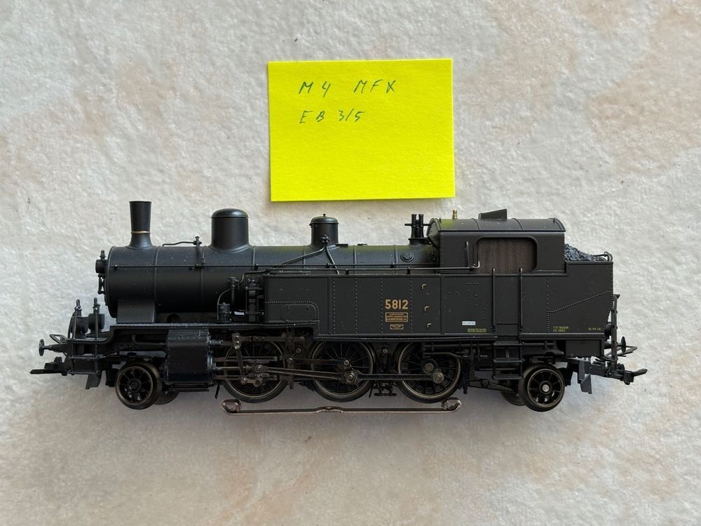 Märklin Modelleisenbahnen: Marklin 37136 Dampflok Eb 3/5 SBB 5812 Digital MFX – Gebraucht aus Hauterive NE von eriamch