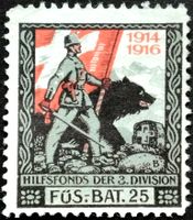 Füsilier Batallion 25, 1.WK, Wi 3.Div 13