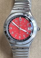 Coole Swatch Uhr, Swiss Made, Rot,