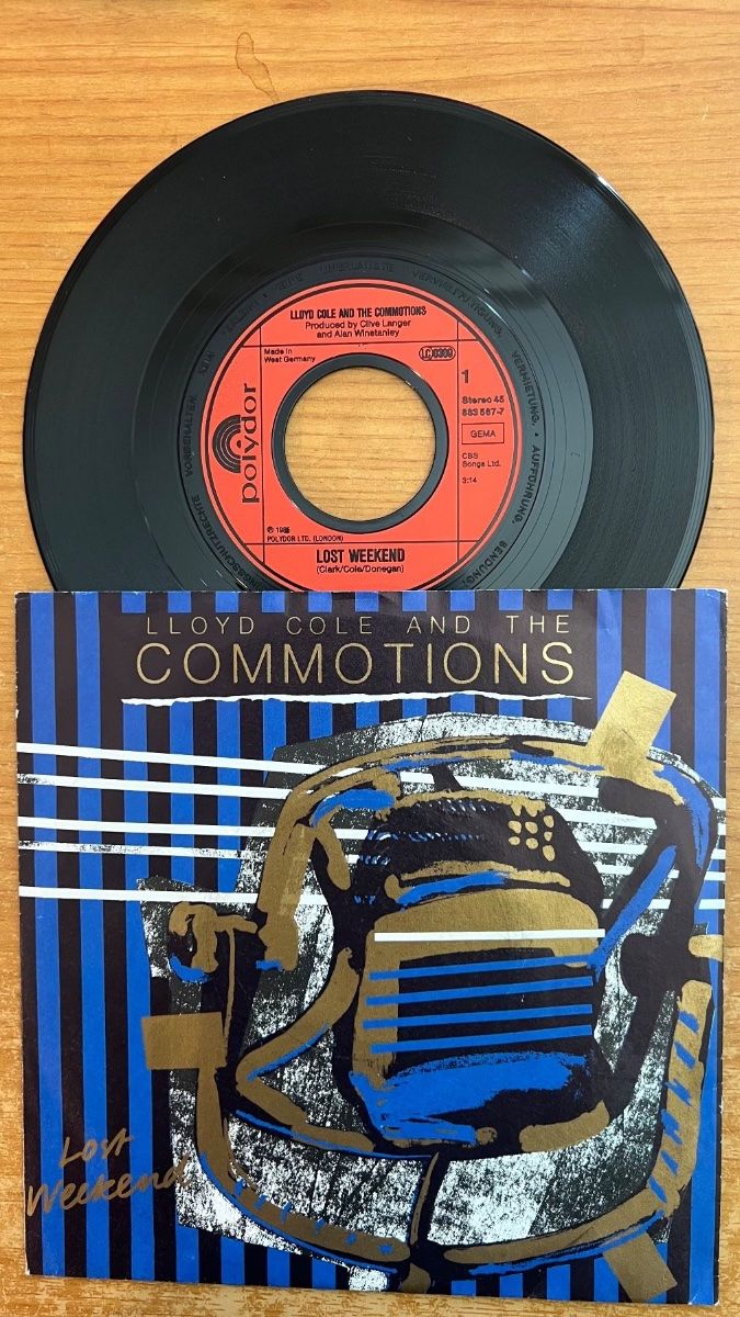 Dischi in vinile: Lloyd Cole & The Commotions - Lost Weekend / 1.D-Press. 1986 – Usato da Gais venduto da soundcave57