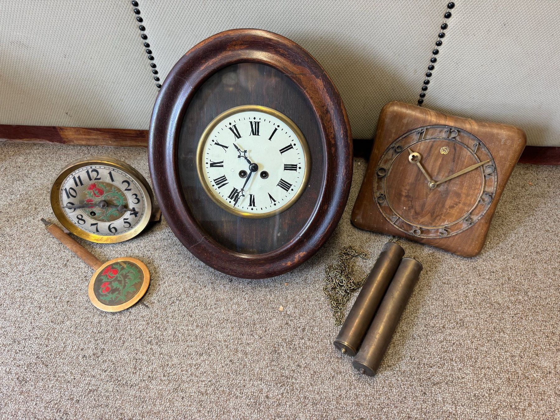Orologi: div. Wanduhren – Usato da Schönenwerd venduto da Comtoise