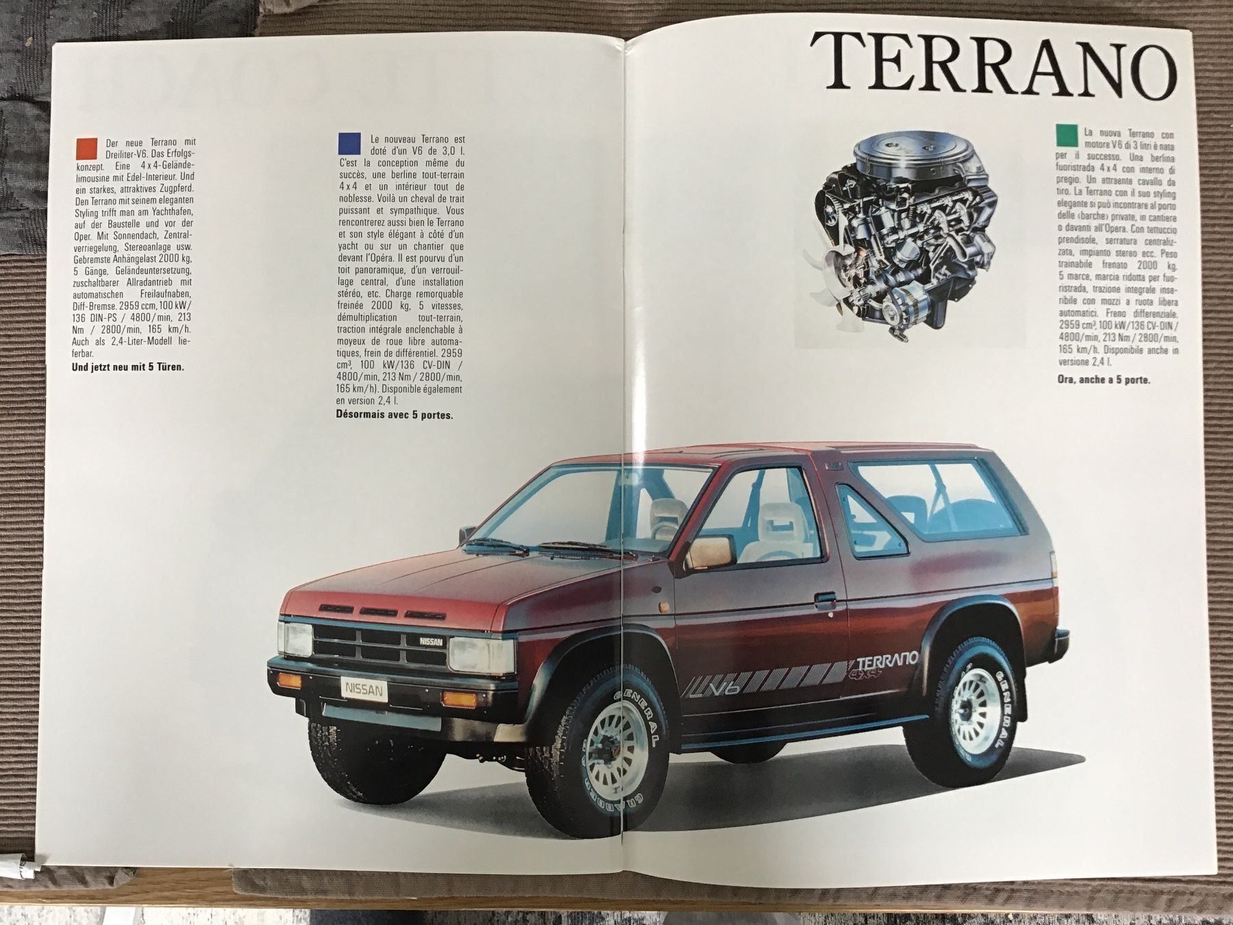 Nissan Dokumente: Nissan Verkaufsprospekt Programm 1990 – Gebraucht aus Scherzingen von Starseller62 6