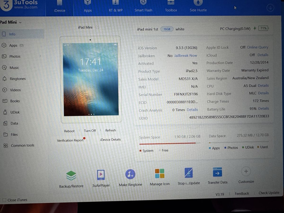 Apple Tablet PC: Apple iPad Mini – Defekt aus Lausanne von Denis- 5