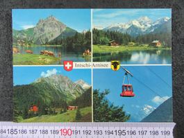 INTSCHI ARNISEE LUFTSEILBAHN RESTAURANT 1984 URI AK