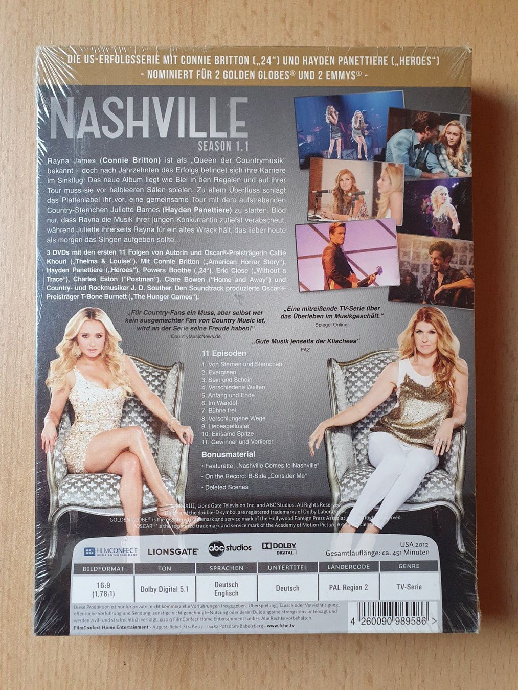 Tutti i DVDs: DVD - Nashville Staffel 1.1 – Usato da St. Margarethen TG venduto da Schachmatt 1