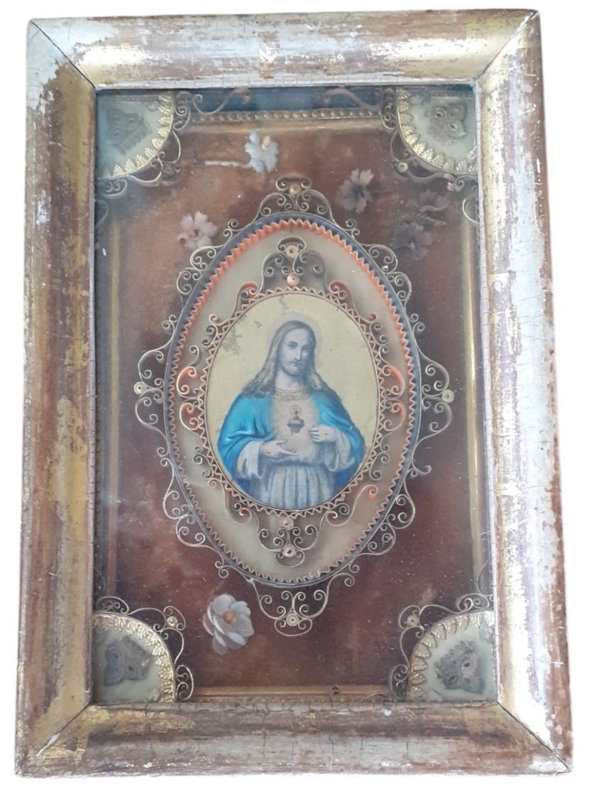 Dipinti: Klosterarbeit antik – Usato da Mörschwil venduto da antiksalon21 2