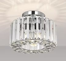 Kristall Deckenleuchte Ø23cm Kronleuchter Modern Elegant