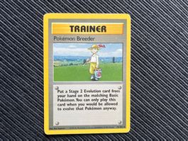 Pokemon Breeder Rare non Holo Base Set